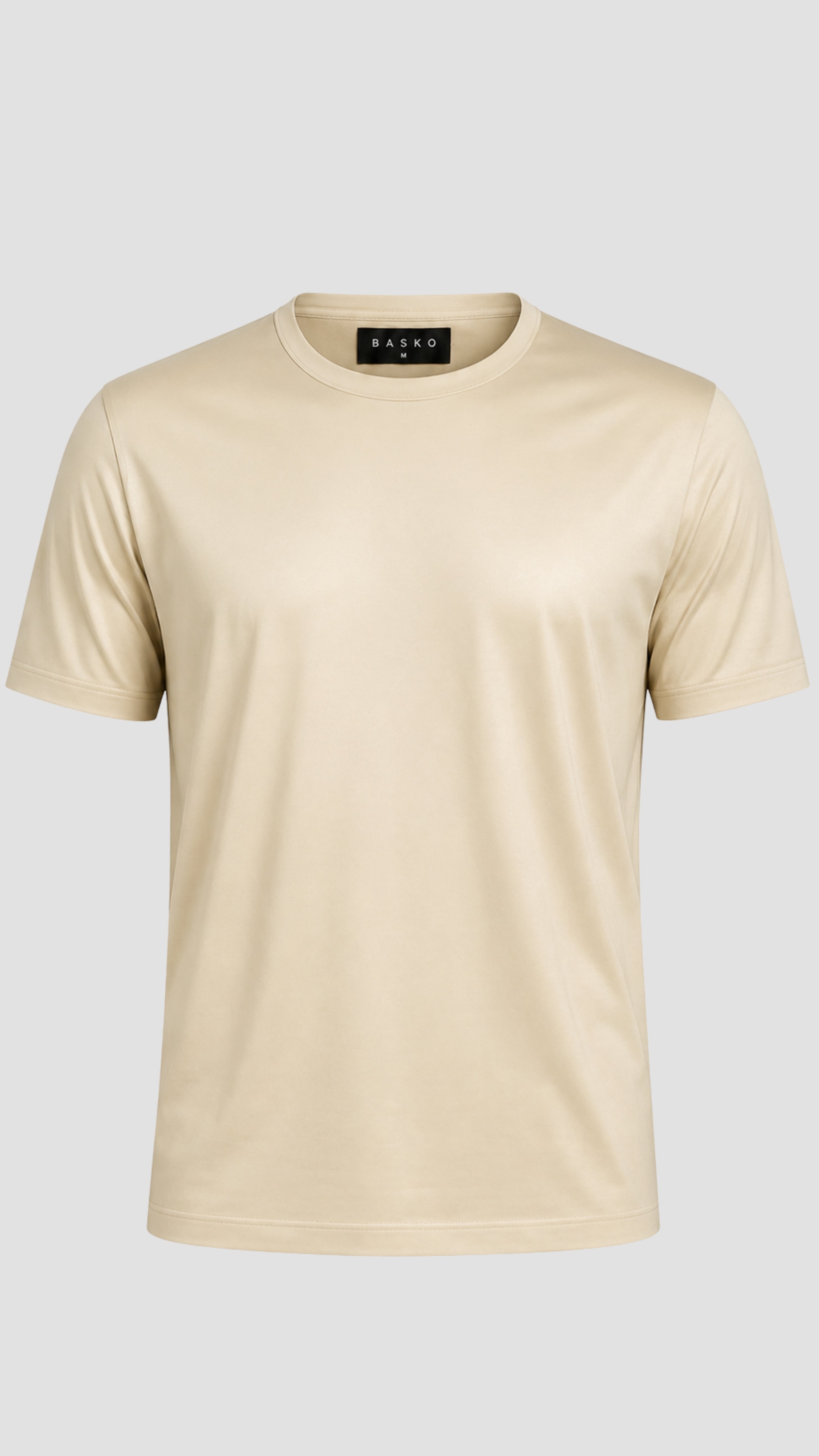 T-SHIRT  • SLIM FIT • BEIGE
