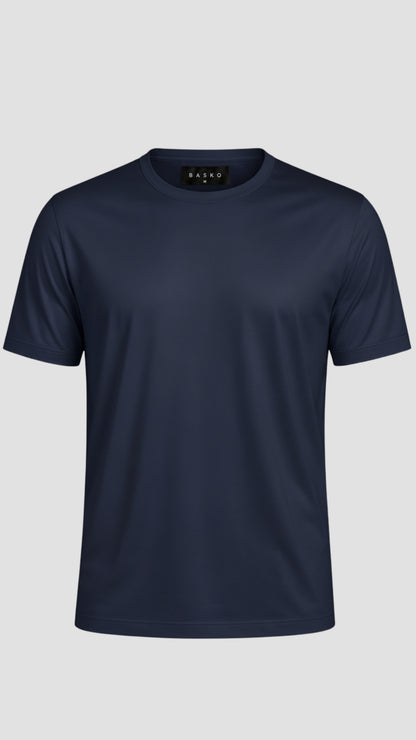 T-SHIRT  • SLIM FIT • NAVY