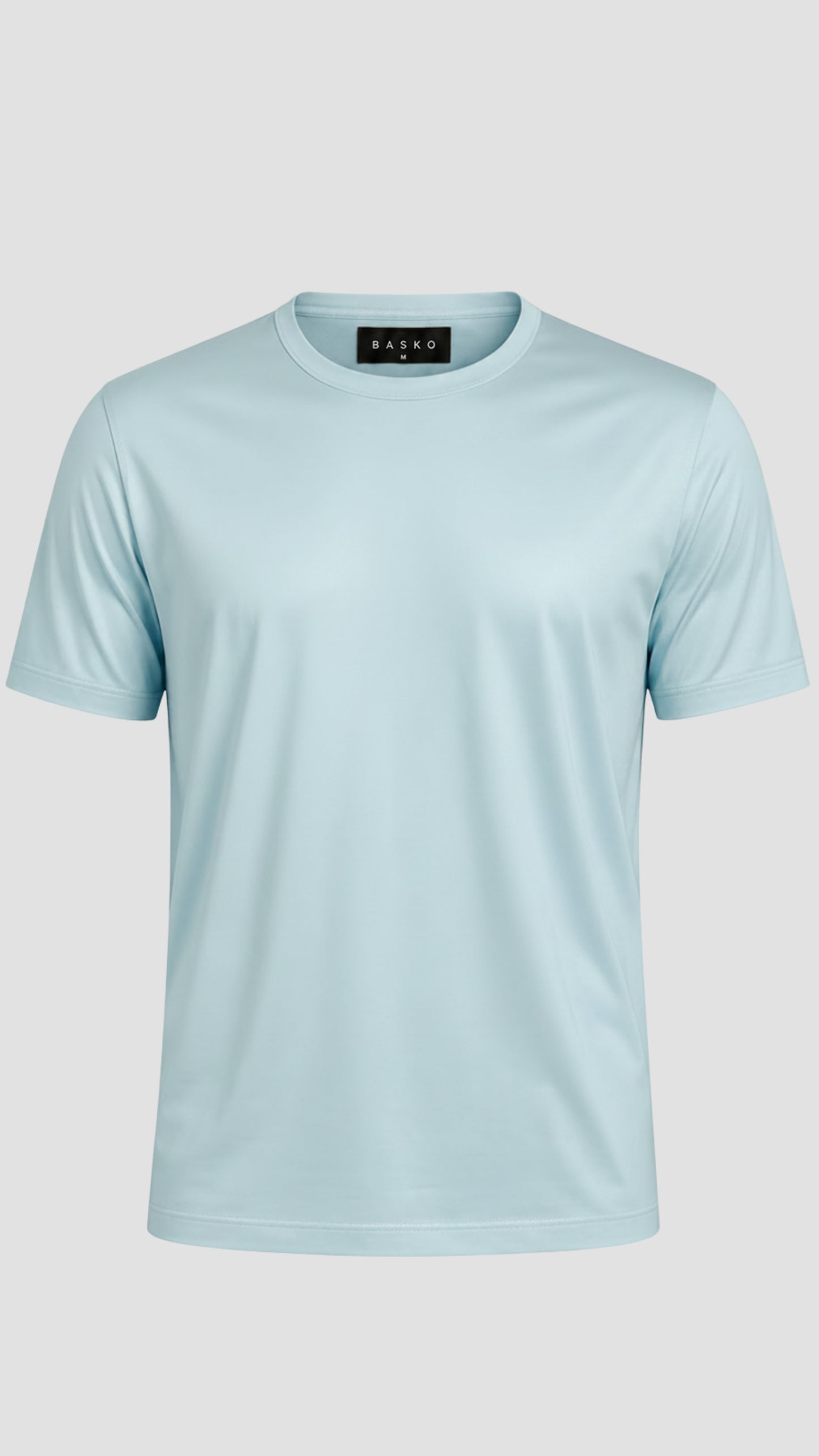 T-SHIRT • SLIM FIT • AZZURRO