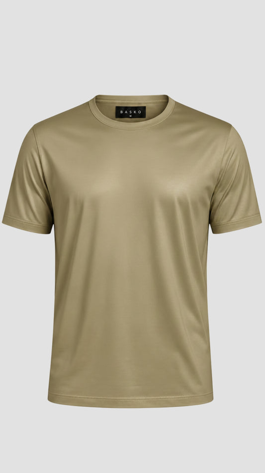 T-SHIRT  • SLIM FIT • OLIVE