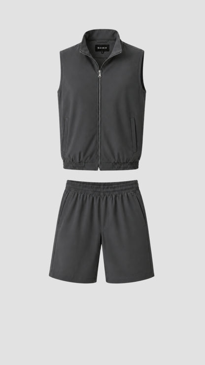 SOMMERSET • WEITE + SHORTS • GRAU