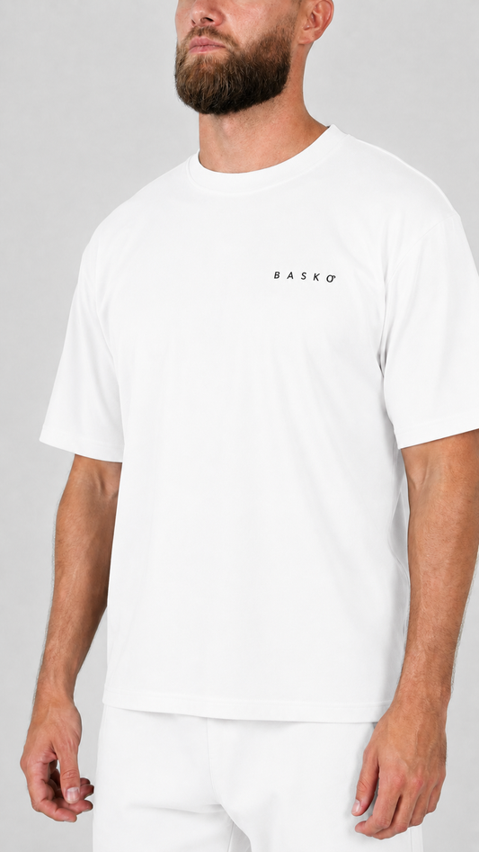 BASKO LOGO • T-SHIRT • WHITE