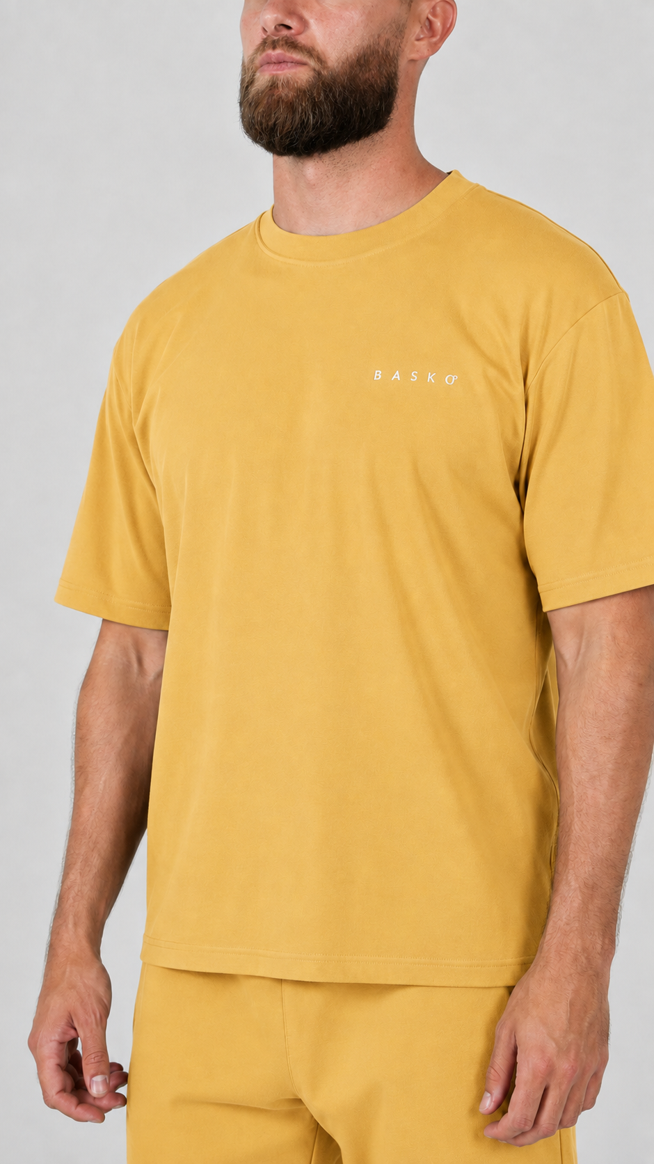 BASKO LOGO • T-SHIRT • YELLOW