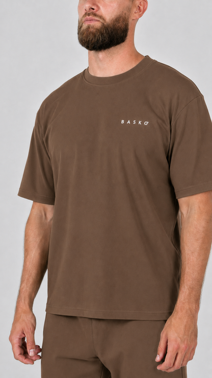 BASKO LOGO • SUMMERSET • BROWN