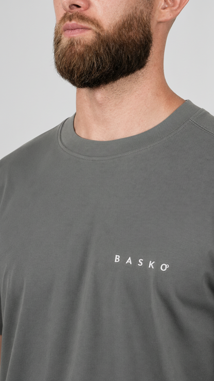 BASKO LOGO • SUMMERSET • GREY