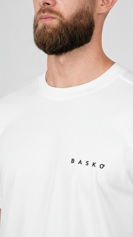 BASKO LOGO • T-SHIRT • WHITE
