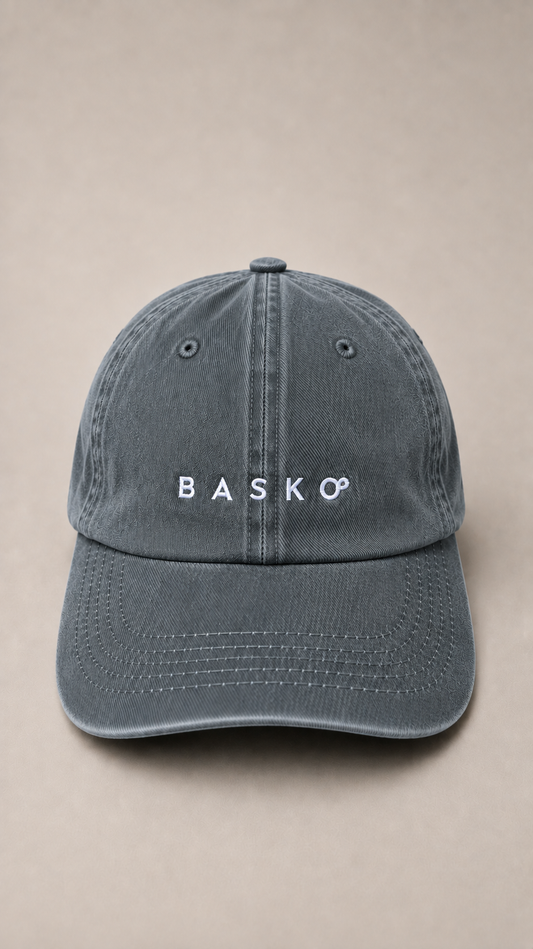 BASKO LOGO CAP • GREY