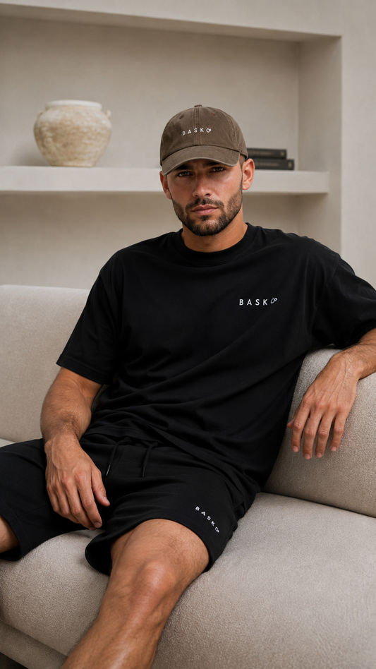 GORRA BASKO LOGO • MARRÓN