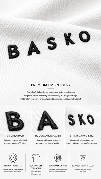 BASKO LOGO • T-SHIRT • WHITE