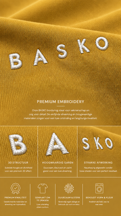 BASKO LOGO • T-SHIRT • YELLOW