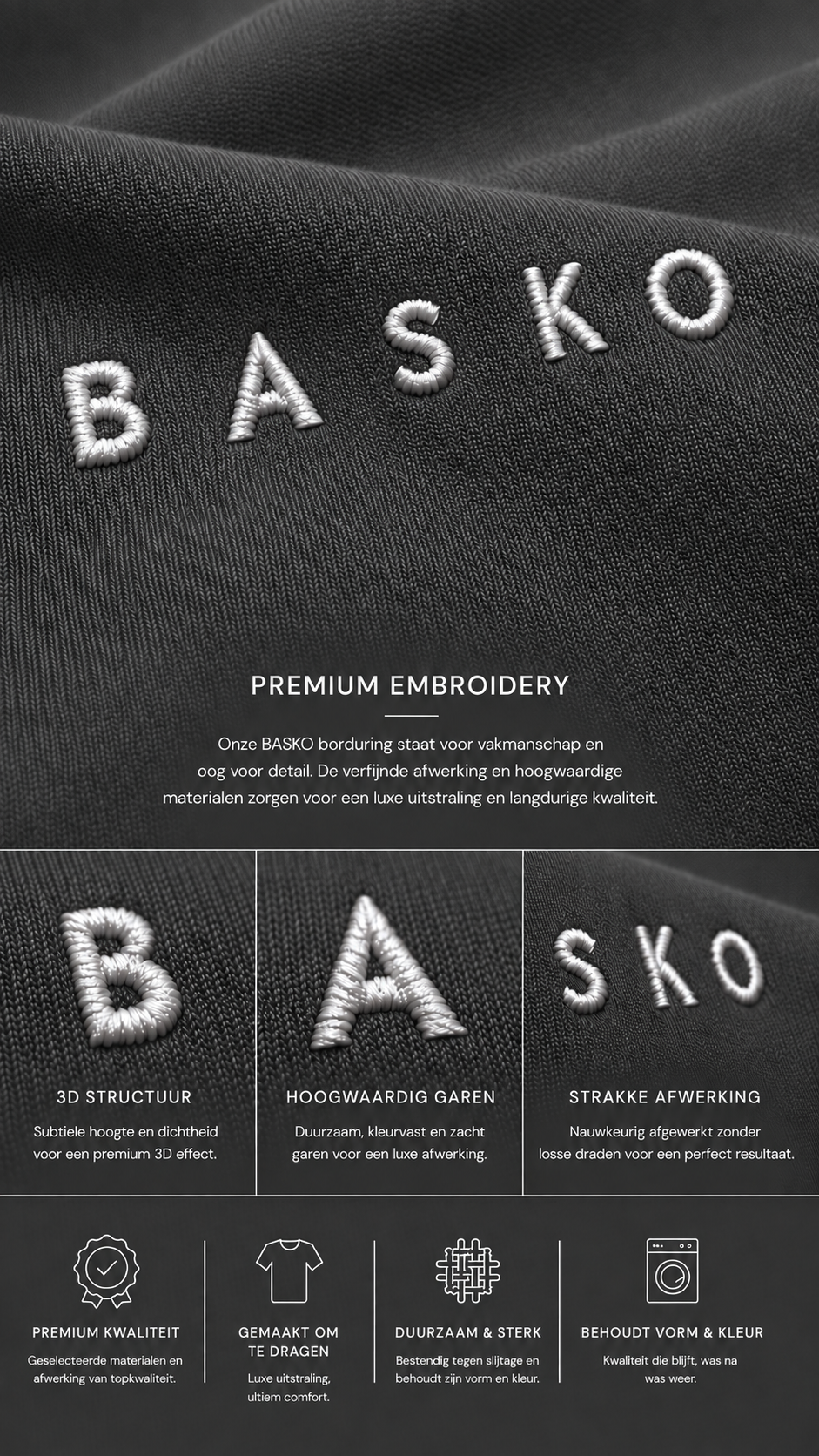 BASKO LOGO • SUMMERSET • GREY