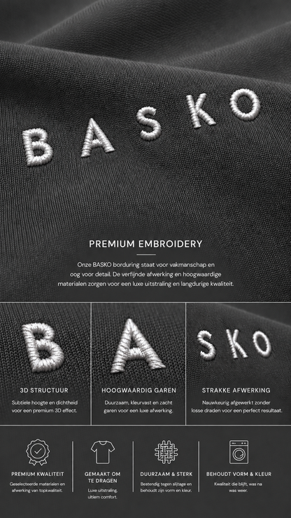BASKO LOGO • SUMMERSET • GREY