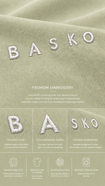 BASKO LOGO • SUMMERSET • OLIVE