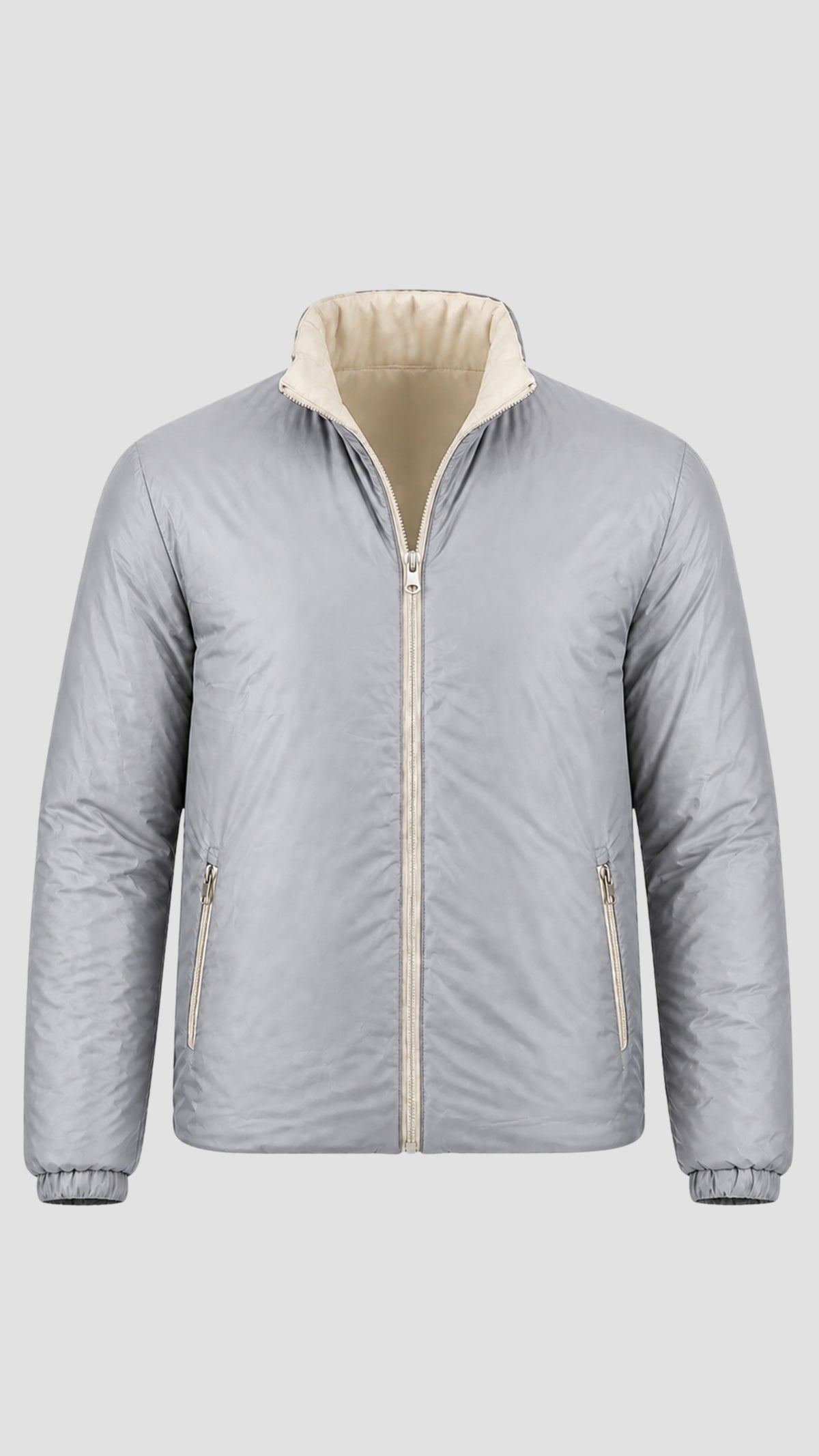 REVERSIBLE JACKET • GREY