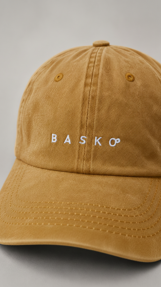 BASKO LOGO CAP • YELLOW