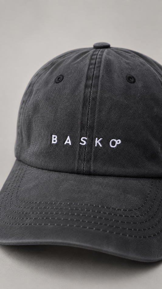 BASKO LOGO CAP • BLACK