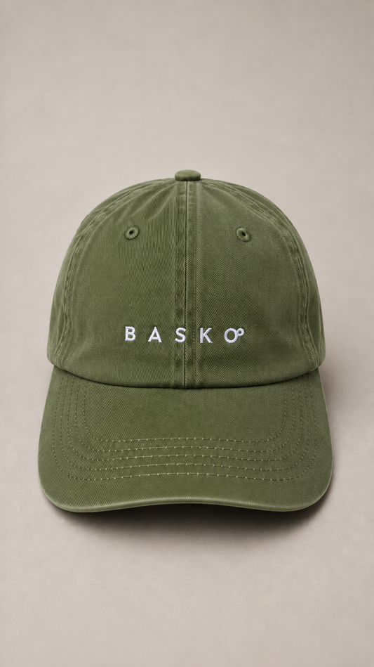 BASKO LOGO CAP • OLIVE