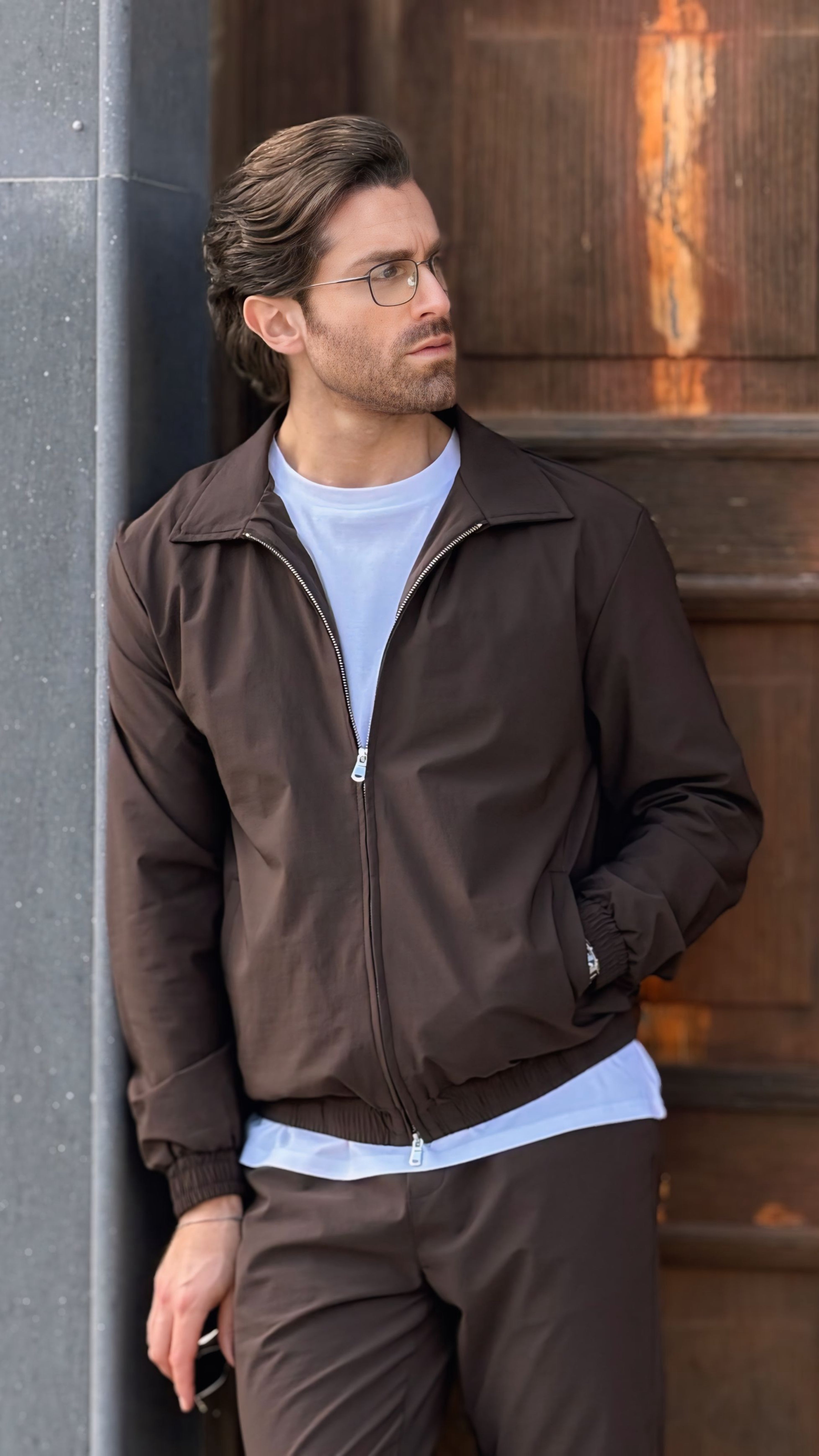 AURA • JACKET • BROWN