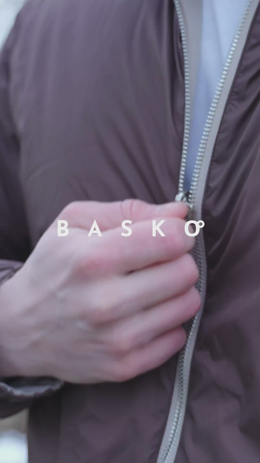 REVERSIBLE JACKET • BROWN